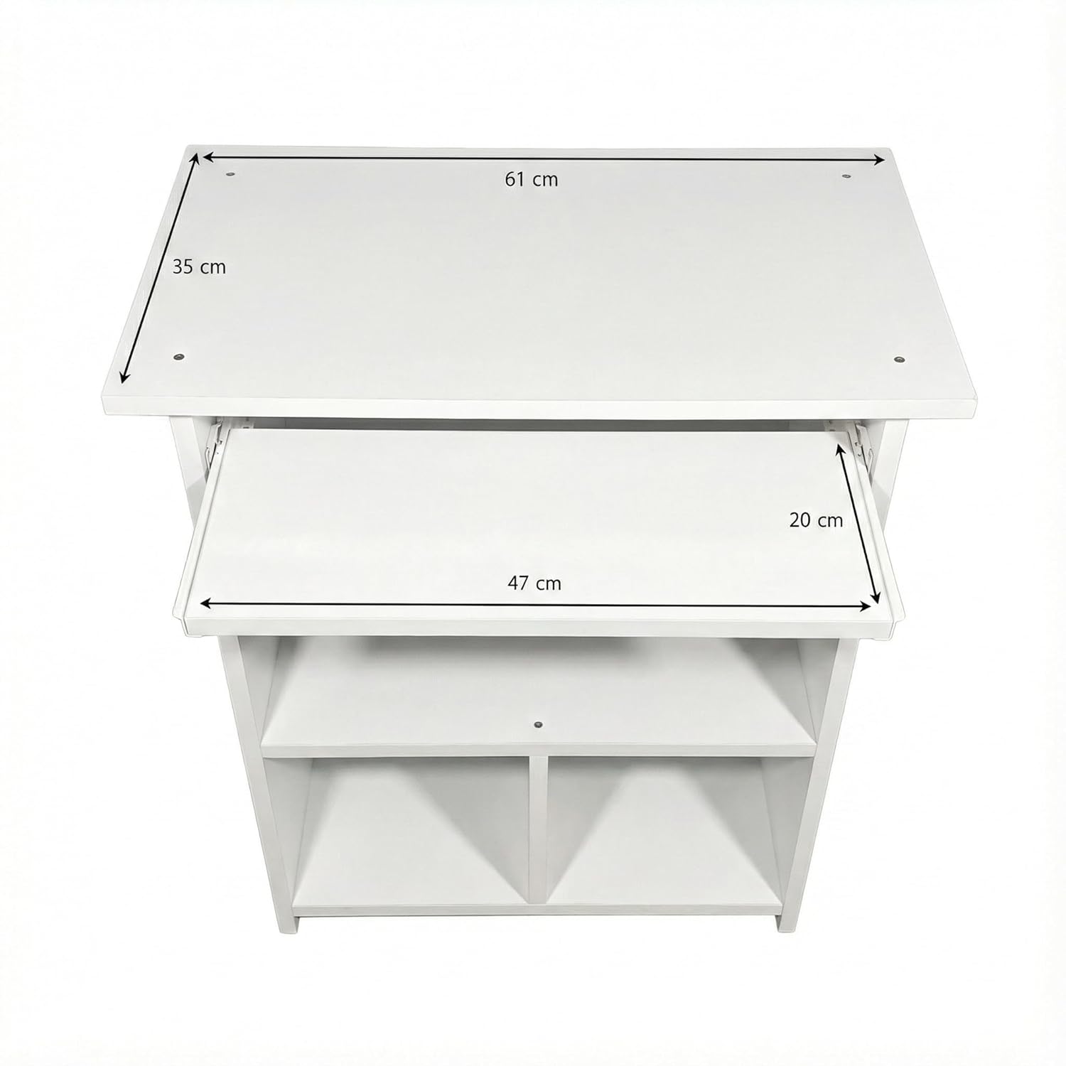 Purple Furniture Engineered Wood Elite Home Office Computer Table,Study Desk,Writing Desk and Lap Desk for Students,Kids and Adults(Matte Finish, Do-It-Yourself, Small) (White)