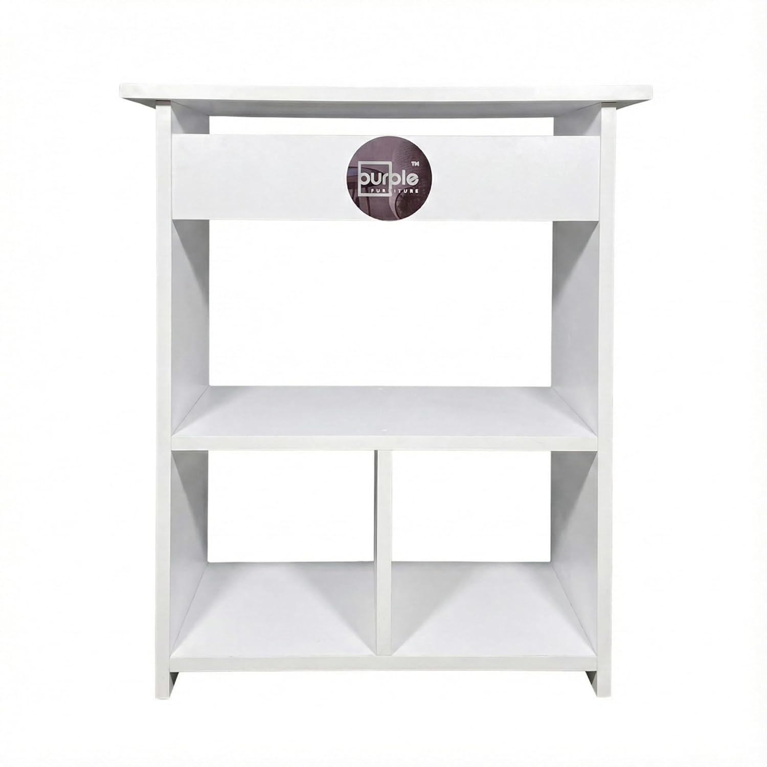 Purple Furniture Engineered Wood Elite Home Office Computer Table,Study Desk,Writing Desk and Lap Desk for Students,Kids and Adults(Matte Finish, Do-It-Yourself, Small) (White)